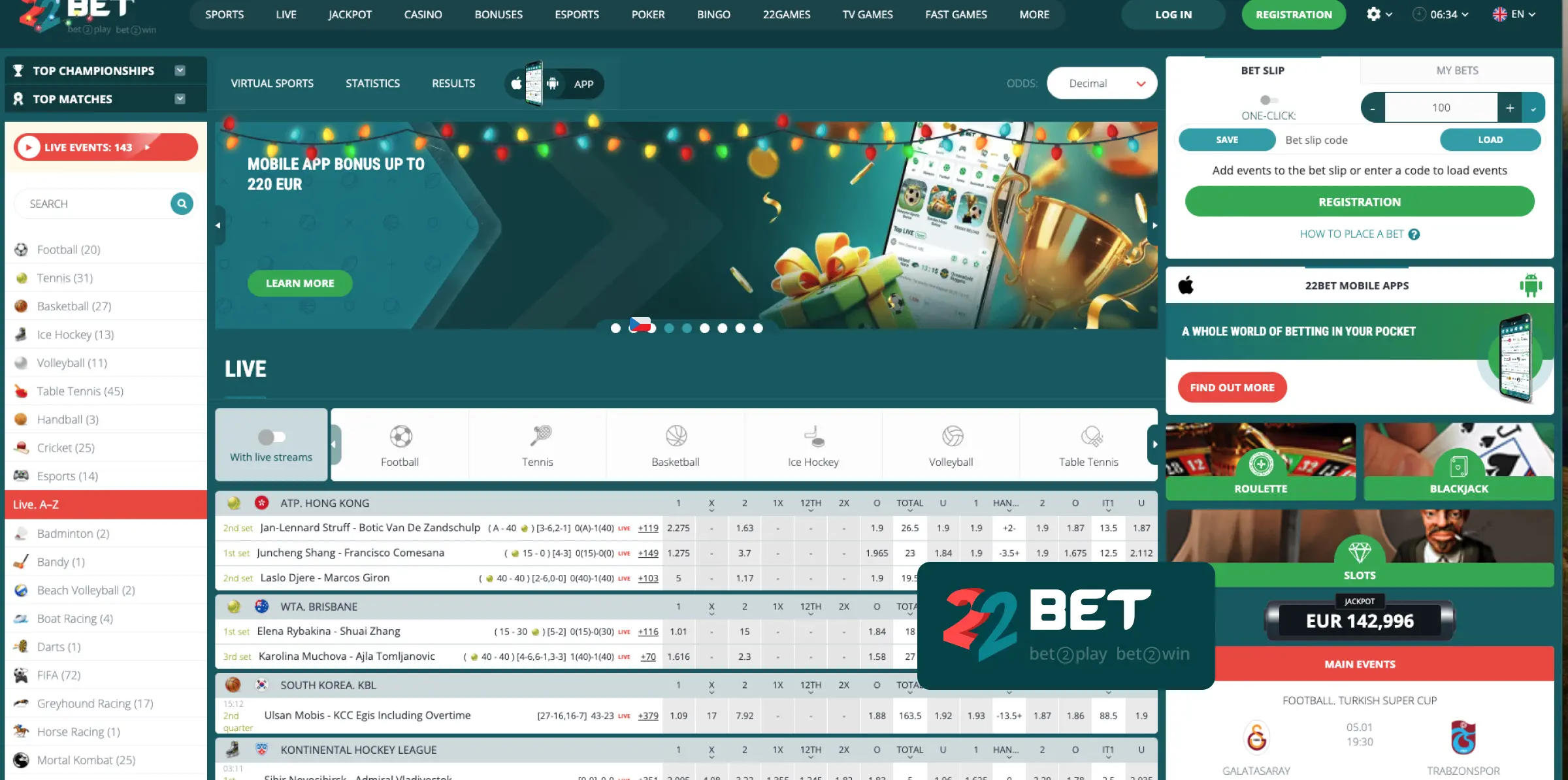 22Bet en línea 22Bet en línea